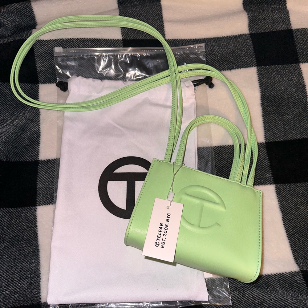 BRAND NEW TELFAR LIME GREEN